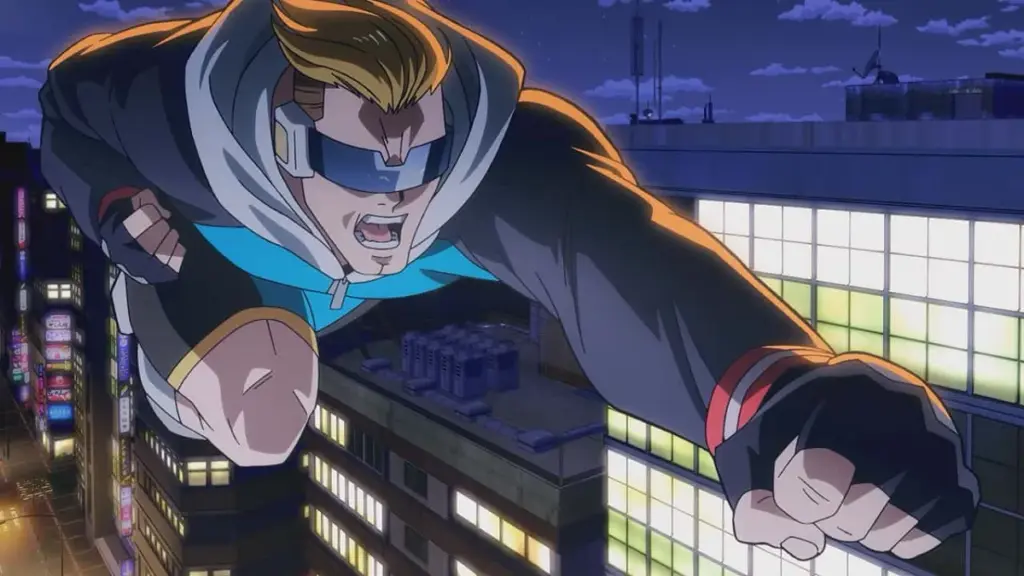 Captain Celebrity em cena do Episódio 22 de My Hero Academia: Vigilantes