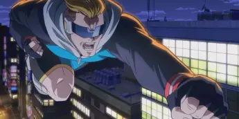Captain Celebrity em cena do Episódio 22 de My Hero Academia: Vigilantes