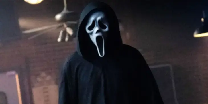 Ghostface em trama de Pânico 7