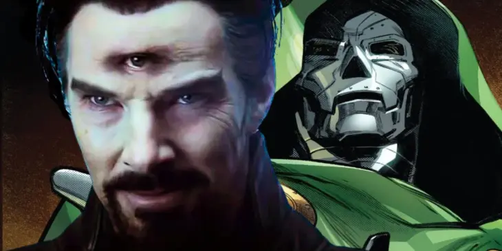 Benedict Cumberbatch em Vingadores Doutor Destino