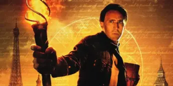 Nicolas Cage em A Lenda do Tesouro Perdido