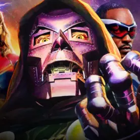 Doutor Destino e membros dos Vingadores