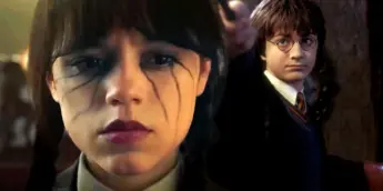 Wandinha e Harry Potter