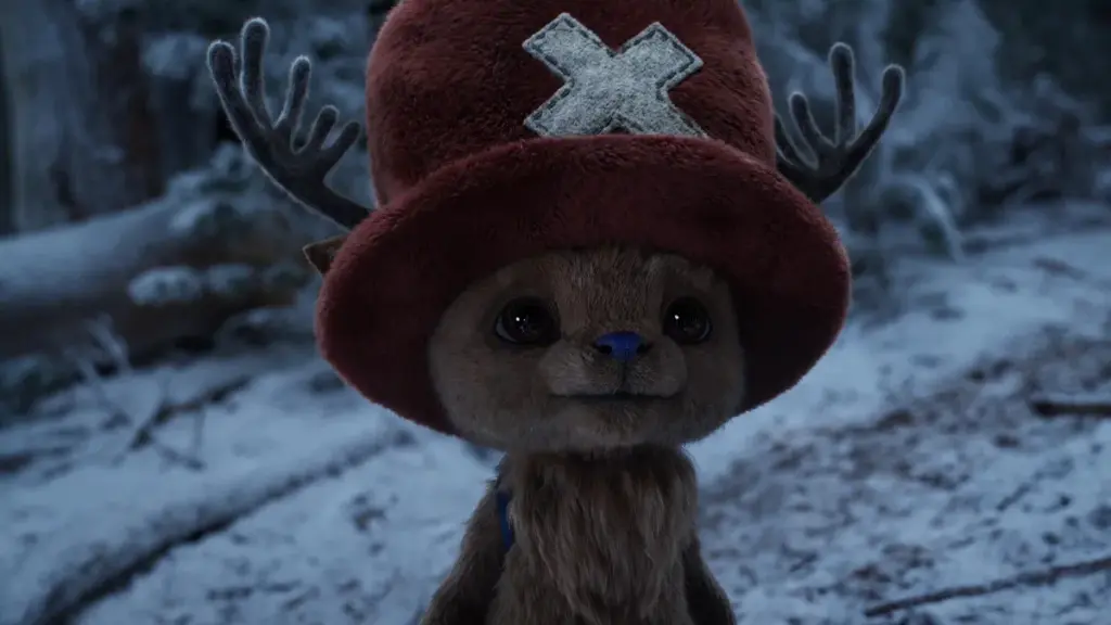 Chopper (voz de Mikaela Hoover) em One Piece: A Série