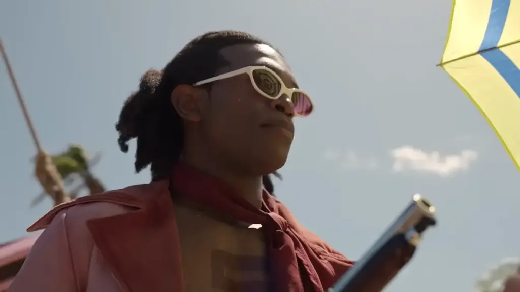 Camrus Johnson como Mr. 5 em One Piece: A Série