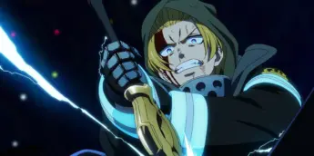 Arthur em cena do Episódio 21 da temporada final de Fire Force