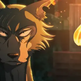 Legoshi na abertura da Parte 2 da temporada final de BEASTARS: O Lobo Bom
