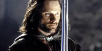 Viggo Mortensen como Aragorn em O Senhor dos Anéis