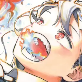 Ruri Aoki em arte de capa do Volume 2 de Ruri Dragon