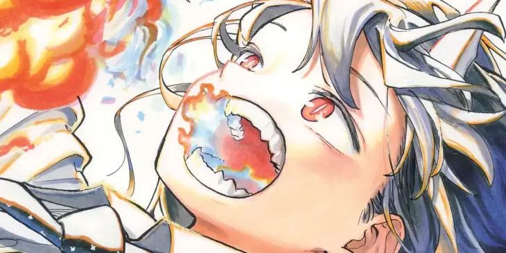 Ruri Aoki em arte de capa do Volume 2 de Ruri Dragon