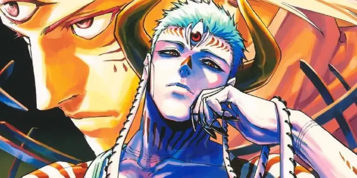 Dabura em capa do Volume 2 de Jujutsu Kaisen Módulo
