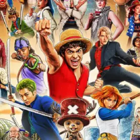 Chapéus de Palha, Baroque Works e mais em pôster de lançamento da 2ª temporada de One Piece: A Série