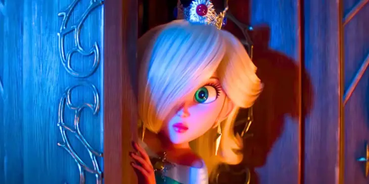 Princesa Rosalina de Brie Larson em Super Mario Galaxy