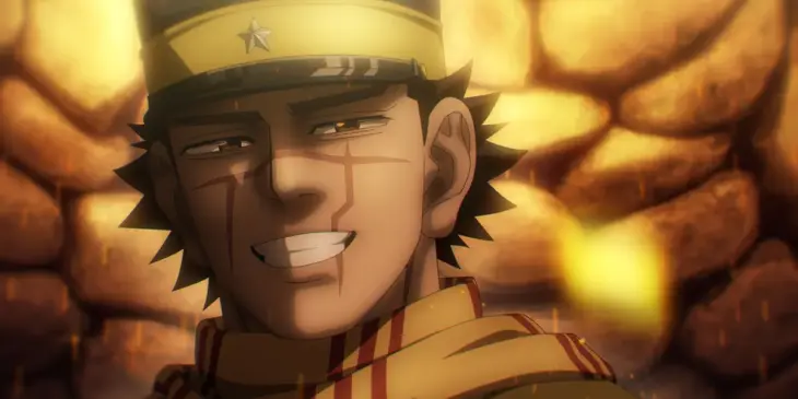 Sugimoto em cena da temporada final de Golden Kamuy