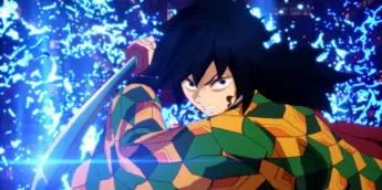Giyu Tomioka em Demon Slayer: Kimetsu no Yaiba - The Hinokami Chronicles 2