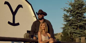 Cole Hauser e Kelly Reilly em Yellowstone