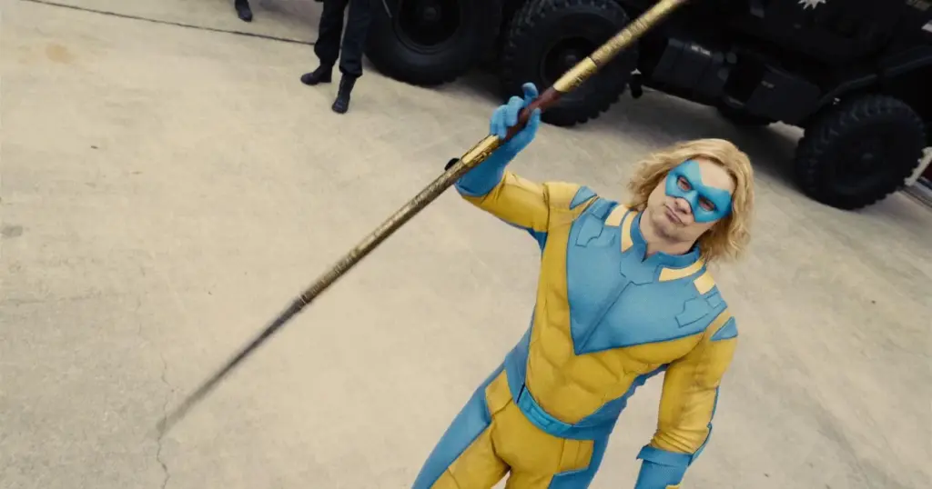 Flula Bord como Dardo em O Esquadrão Suicida