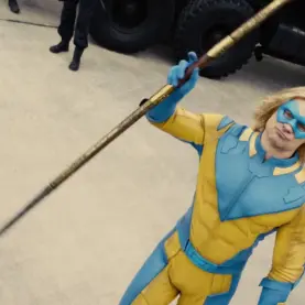 Flula Bord como Dardo em O Esquadrão Suicida