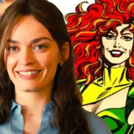 Emma Mackey e Maxima, de Homem do Amanhã