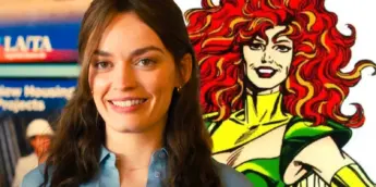 Emma Mackey e Maxima, de Homem do Amanhã