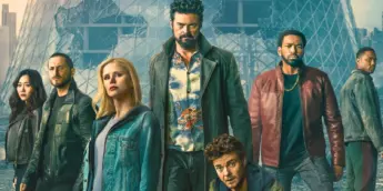 Erin Moriarty e o elenco de The Boys na última temporada