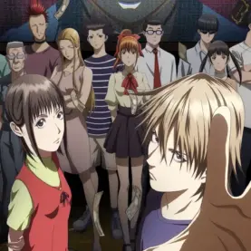 Nao Kanzaki e Shinichi Akiyama em LIAR GAME