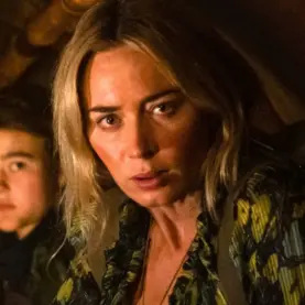 Emily Blunt e Millicent Simmonds em Um Lugar Silencioso