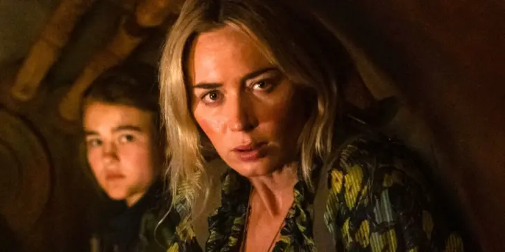 Emily Blunt e Millicent Simmonds em Um Lugar Silencioso