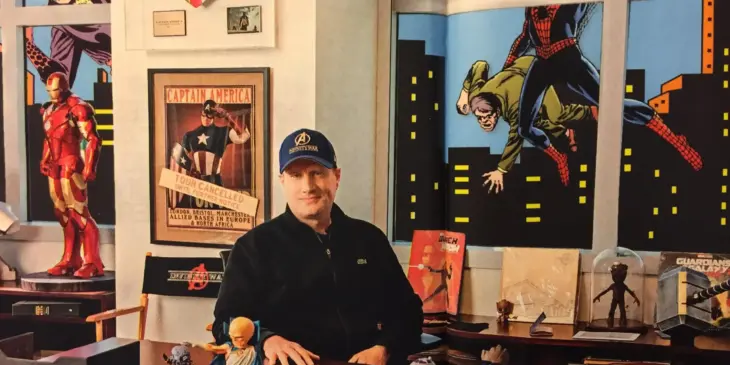 Kevin Feige, o presidente da Marvel Studios