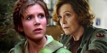 Leia e General Ward, de O Mandaloriano e Grogu