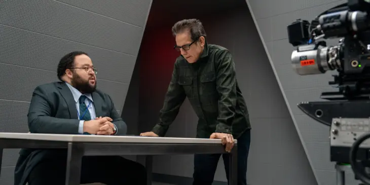 Ben Stiller nos bastidores de Ruptura