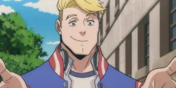 Captain Celebrity em cena do Episódio 24 de My Hero Academia: Vigilantes