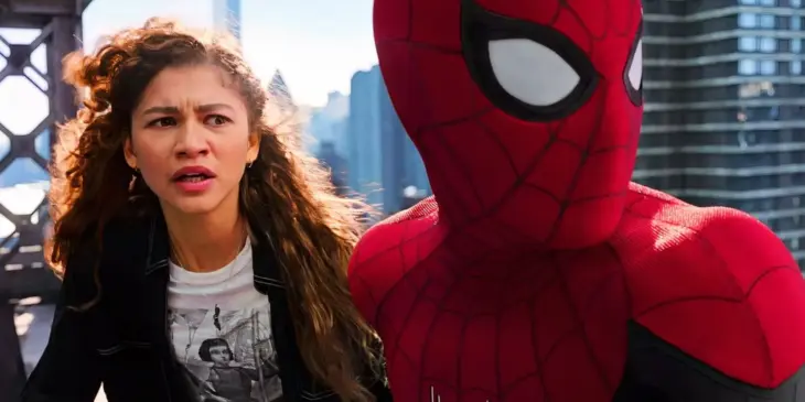 Zendaya e Tom Holland, de Homem-Aranha Um Novo Dia