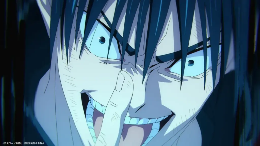 Megumi em cena do Episódio 58 de Jujutsu Kaisen