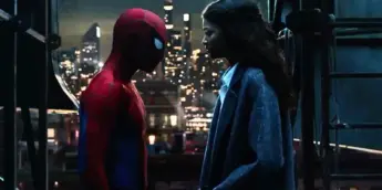 Tom Holland e Zendaya reunidos em Homem-Aranha Um Novo DIa