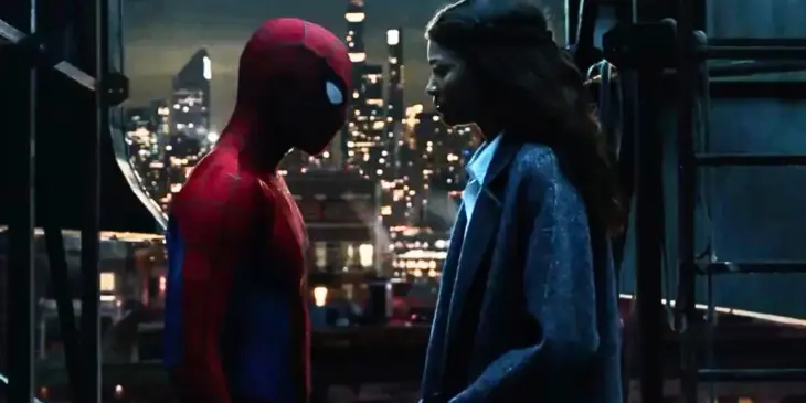 Tom Holland e Zendaya reunidos em Homem-Aranha Um Novo DIa