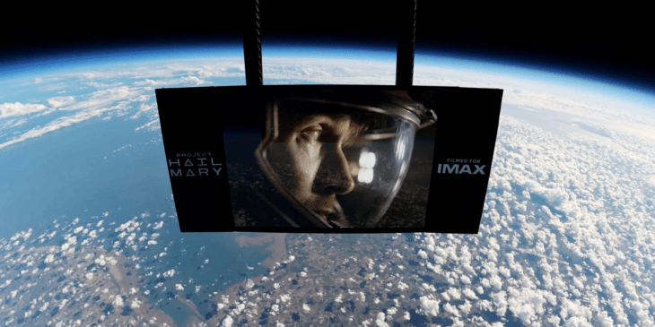 Devoradores de Estrelas se torna o primeiro filme da história a estrear na estratosfera