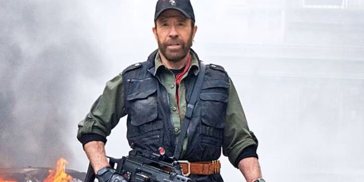 Chuck Norris atuando