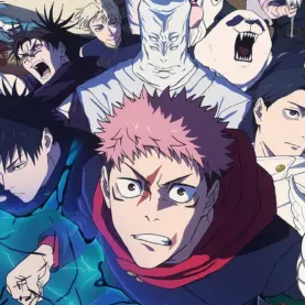 Pôster da 3ª temporada de Jujutsu Kaisen