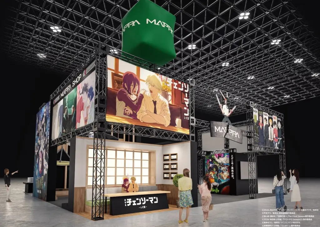 Estande do MAPPA no AnimeJapan 2026