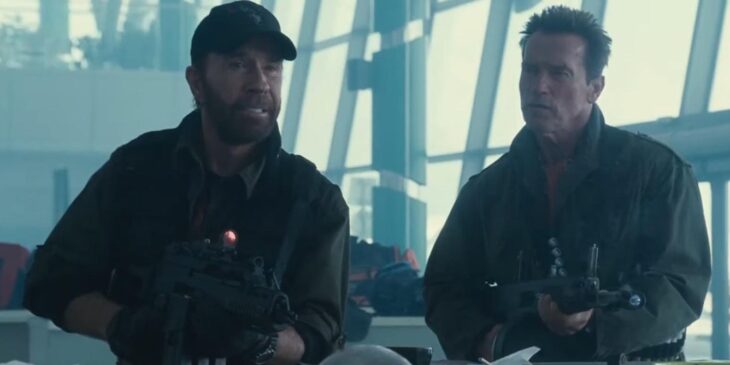 Chuck Norris e Arnold Schwarzenegger