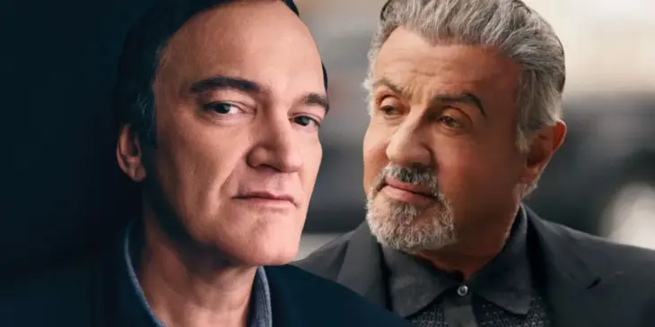 Quentin Tarantino e Sylvester Stallone