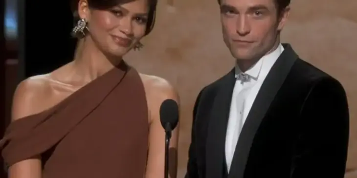 Zendaya e Robert Pattinson no Oscar 2026