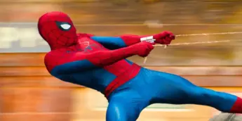 Homem-Aranha usando superforça em Um Novo Dia