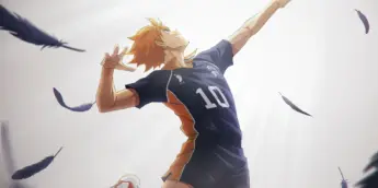 Shoyo Hinata em arte promocional de Haikyu!! ALL Challengers