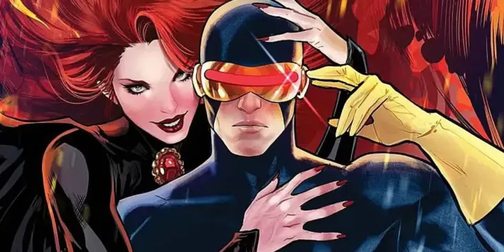 Ciclope e Madelyne Pryor em quadrinhos de What If... Uncanny X-Men