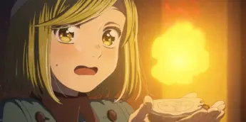 Coco em cena de Witch Hat Atelier