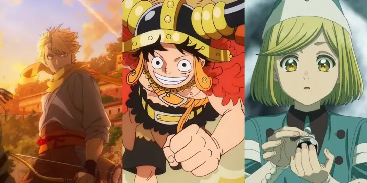 Daemons of the Shadow Realm, One Piece: Arco de Elbaf e Witch Hat Atelier