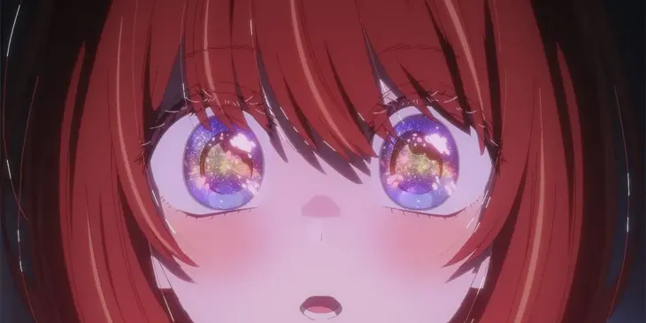 Kana em cena do final da 3ª temporada de Oshi no Ko