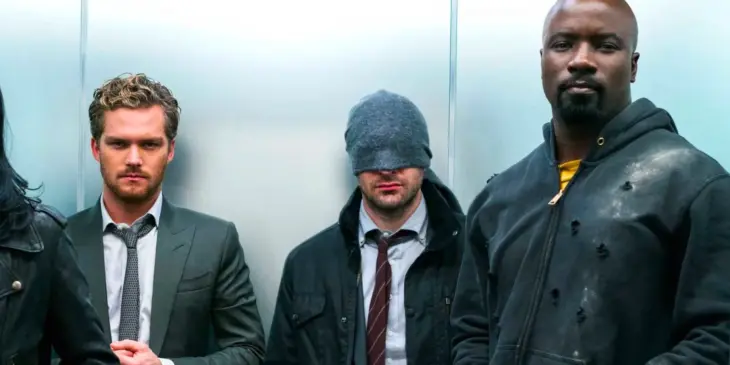 Punho de Ferro, Demolidor e Luke Cage